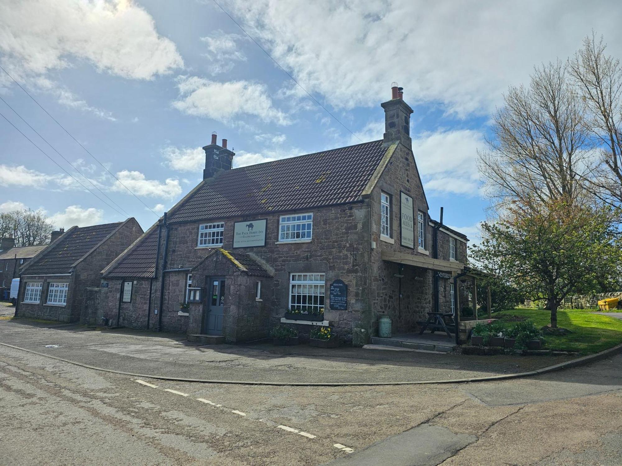The Pack Horse Inn Chathill Ngoại thất bức ảnh